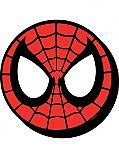 Spiderman Mask Icon Magnet