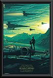 Star Wars-The Force Awakens X Wings Framed Poster
