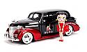 1:24 Betty Boop w/1939 Chevy Master Deluxe Movie