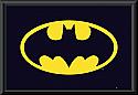 Batman Logo Poster Framed