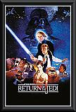 Star Wars Classic Return of the Jedi Poster Framed