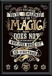 Harry Potter Magic Framed Poster 