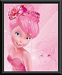 Disney Fairies Tink Pink Mini Framed Poster 