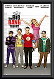 The Big Bang Theory Line-Up framed poster