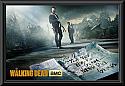 The Walking Dead Rick and Daryl Road Poster Framed