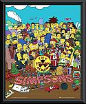 The Simpsons Yellow Album Framed Mini Poster