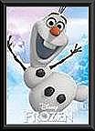 Frozen Olaf Framed Poster