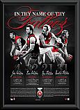 Essendon In the Name of Thy Father Signed lithograph