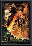 The Hobbit Desolation of Smaug Fire framed poster