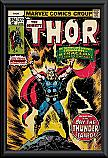 Thor Comic Cover framed poster