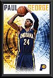 NBA Indiana Pacers Paul George Framed Poster 