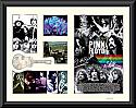 Pink Floyd white Montage Framed