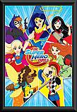 DC Comics - Super Hero Girls Star Framed Poster