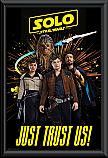 Solo: A Star Wars Movie Group Poster Framed