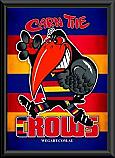 Adelaide Crows Framed WEG Supporter "Carn the Crows" print