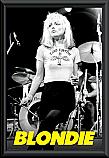 Blondie Debbie Harry Camp Funtime Framed Poster