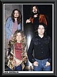 Led Zeppelin 1972 Framed Poster