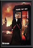 Dr Who Season 8 - London framed poster