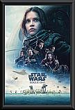 Star Wars Rogue One Poster Framed