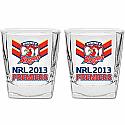 Sydney Roosters 2013 NRL Premiership Spirit Glasses