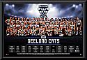 Geelong Cats 2016 Team Poster Framed