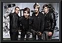 All Time Low Band Poster Framed 