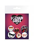 DC Comics - Gotham Girls Button Badge Pack
