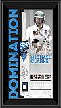 Michael Clarke Domination signed cricket bat