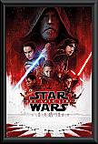 Star Wars The Last Jedi One Sheet Poster Framed
