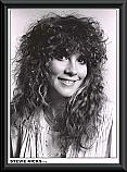 Fleetwood Mac Stevie Nicks Framed Poster