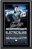 NSW Electric Blues 2014 State of Origin Electric Blues signed lithograph