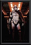 Star Wars Captain Phasma poster framed