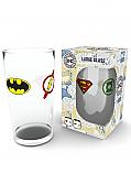 DC Comics - Iconic Logos Large Glass
