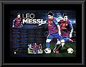Leo Messi signed lithograph