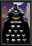 DC Comics - Batman Logos Framed Poster
