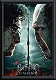 Harry Potter and the Deathly Hallows Part 2 It All Ends Framed Poster