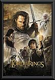 The Lord of the Rings Collage framed poster