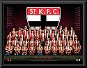 St Kilda Saints 2017 Team Poster Framed