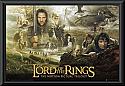 The Lord of the Rings Trilogy framed poster
