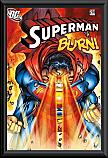 DC Comics - Superman Burn Framed Poster